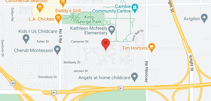 map of 90 12500 MCNEELY DRIVE